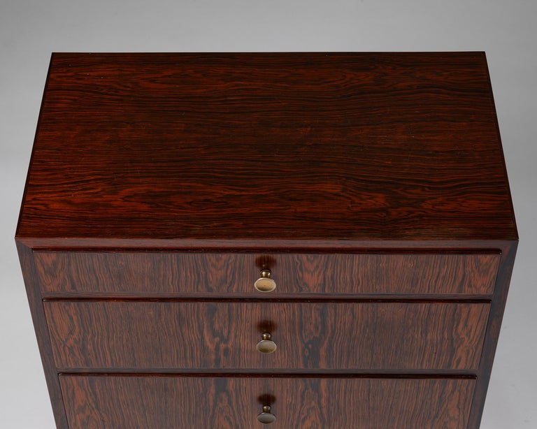 Chest of Drawers and Mirror Set, Anonymous for Thorald Madsen, Denmak