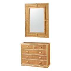 Chest of Drawers and Mirror Set, Anonymous, Sweden, 1960s