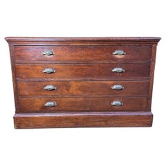 Cómoda - Armario antiguo de madera de pino, circa 1900