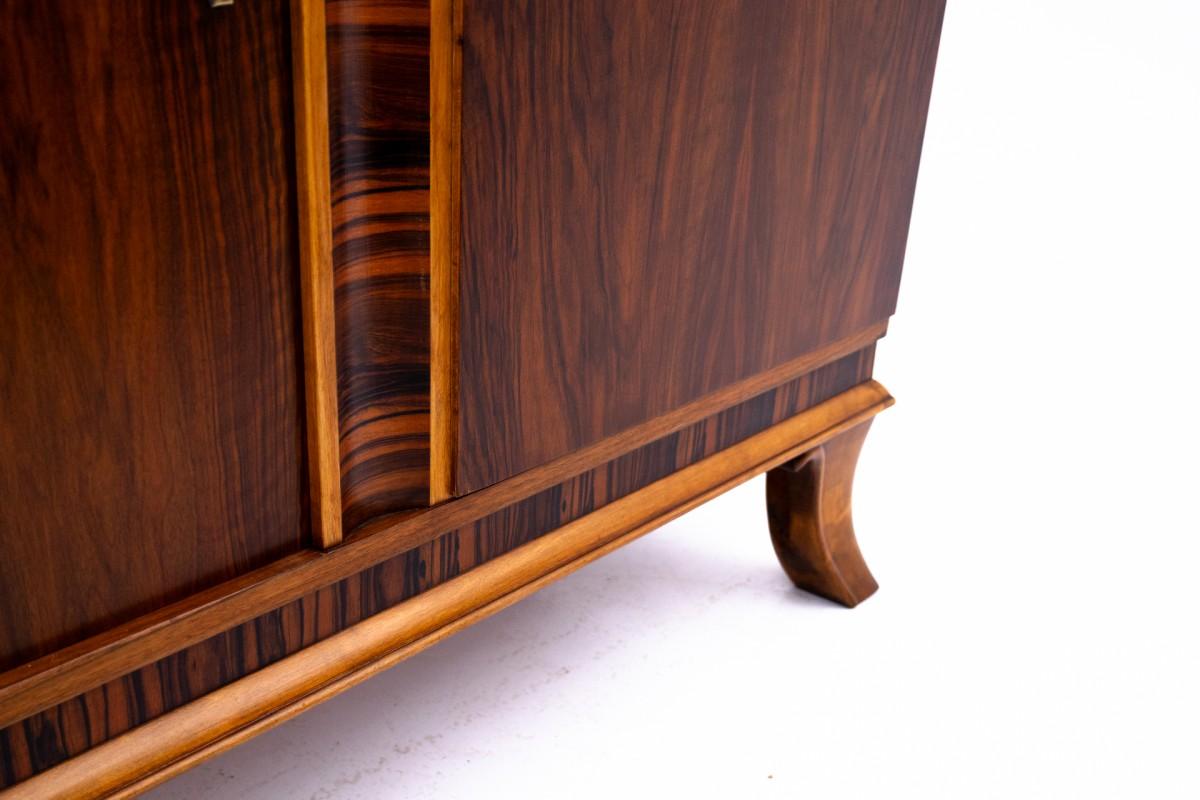 Chest of drawers - Art Deco buffet, Poland, 1940s. For Sale 8
