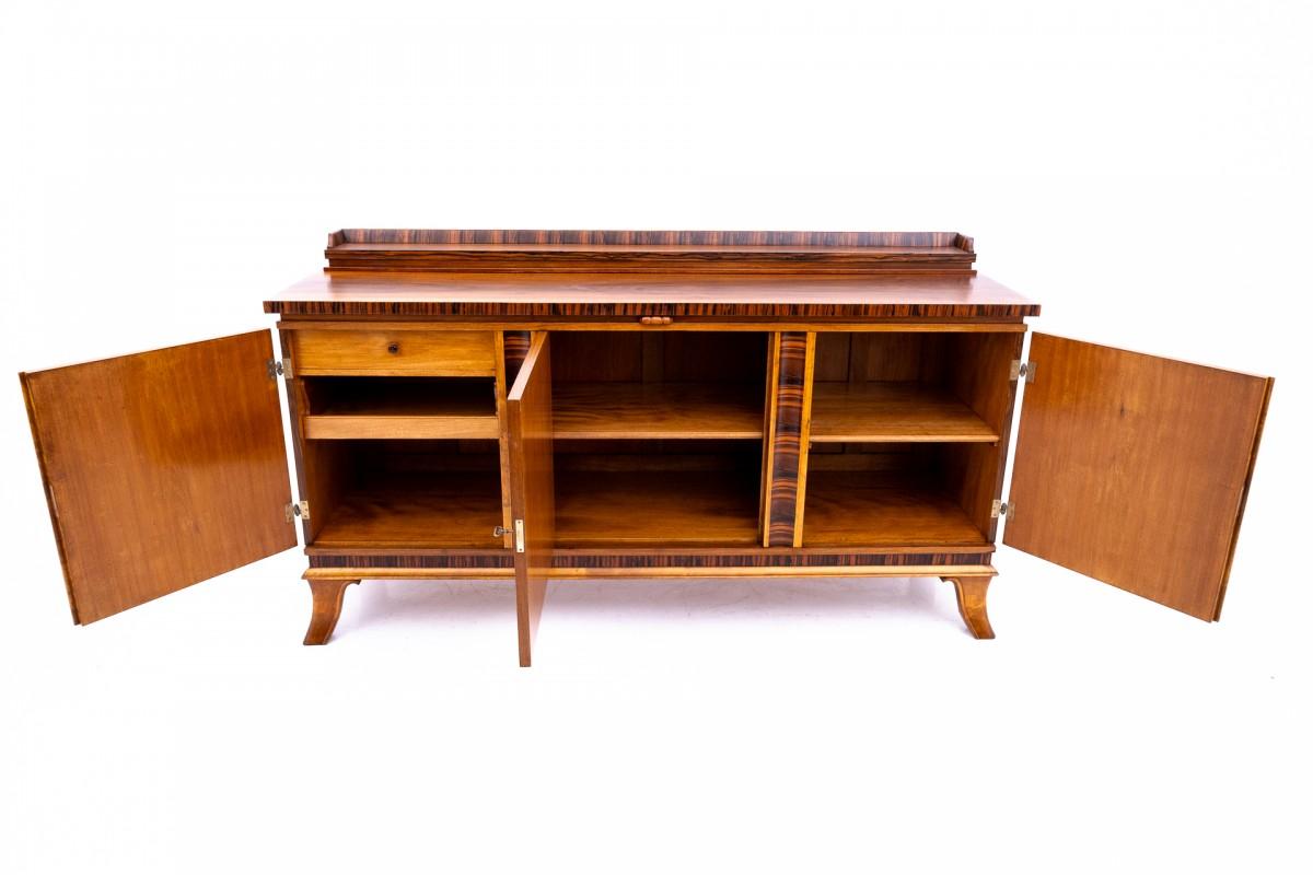 20th Century Chest of drawers - Art Deco buffet, Poland, 1940s. For Sale