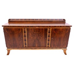 Chest of drawers - Art Deco buffet, Poland, 1940s.