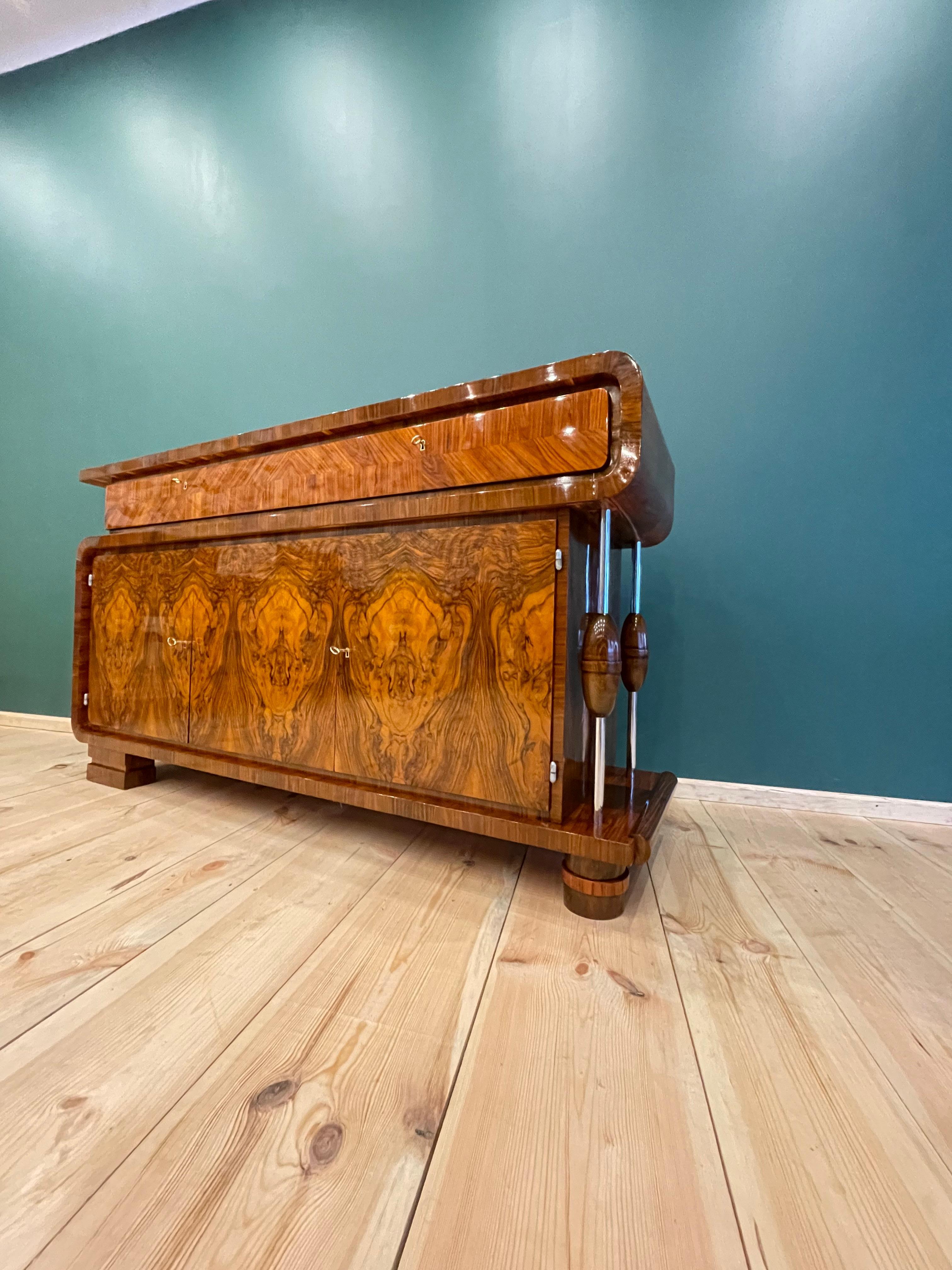 Czech Chest of Drawers Art Deco For Sale