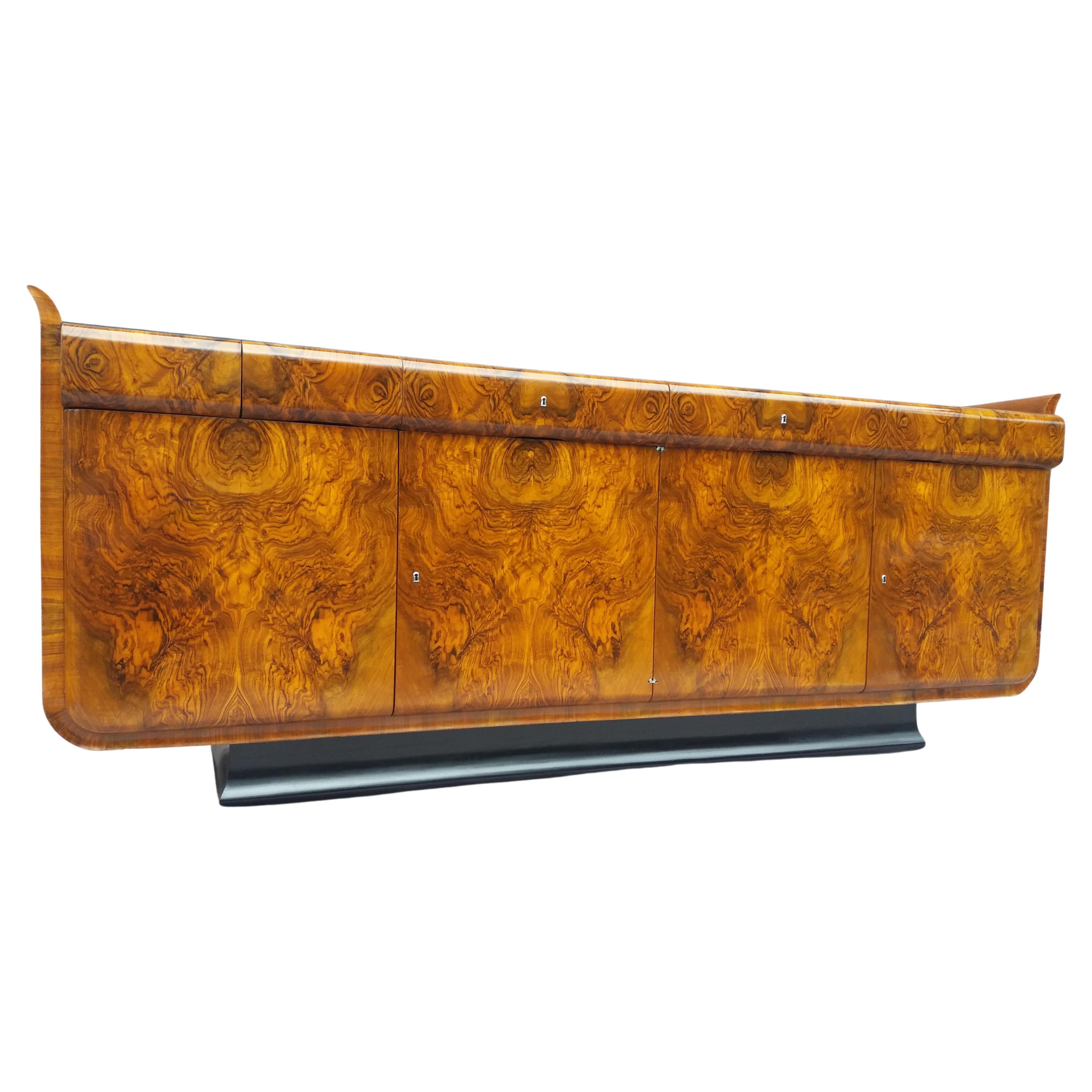Chest of Drawers Art Deco J.Halabala For Sale