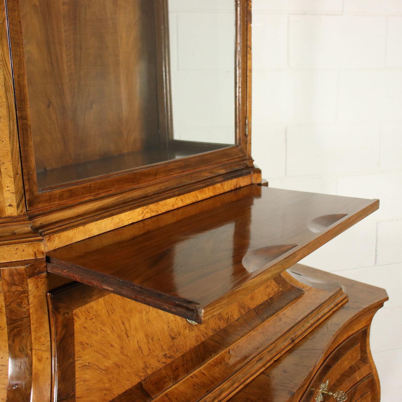 Cassettiera Barocchetto Acero Pioppo Bronzo Emilia, Italia, 1700 in vendita 2