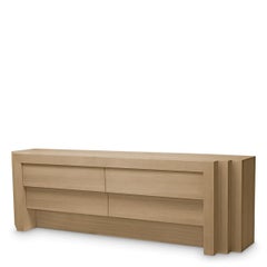 Chest of Drawers, Base Unit, Natural Oak Veneer, Contemporary Work.