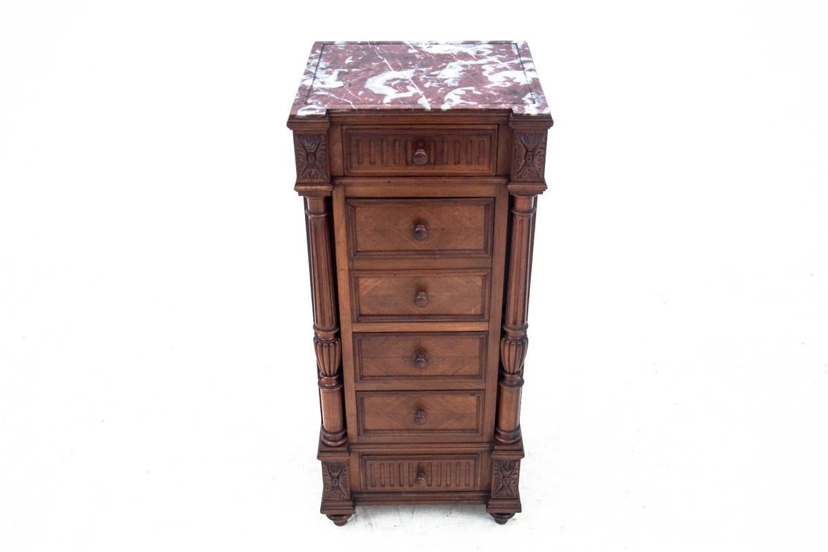 Chest of Drawers, Bedside Table, France, circa 1910 4
