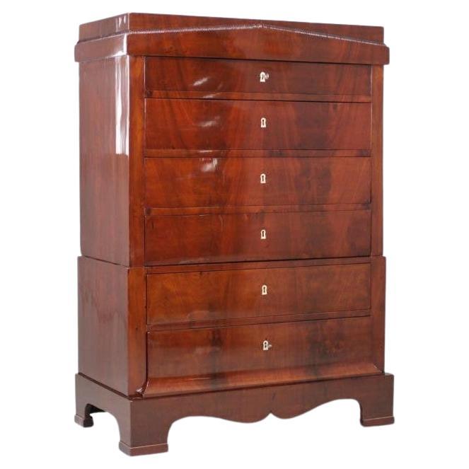 Chest of Drawers, Biedermeier Chiffon from Around 1860 For Sale