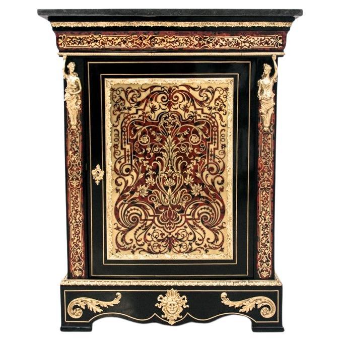 Chest of drawers Boulle, France, circa 1870. After renovation.