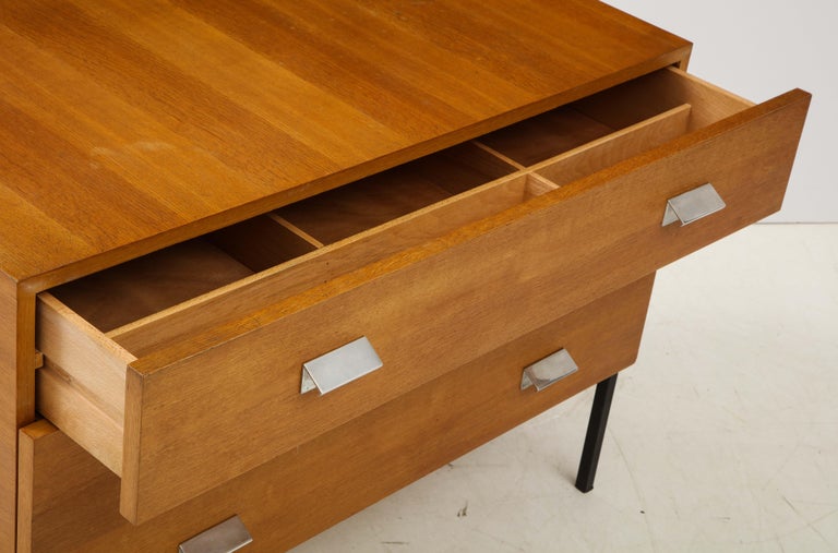Rare Model 812 Chest of Drawers by Andre Monpoix, France, c. 1955 For Sale 2