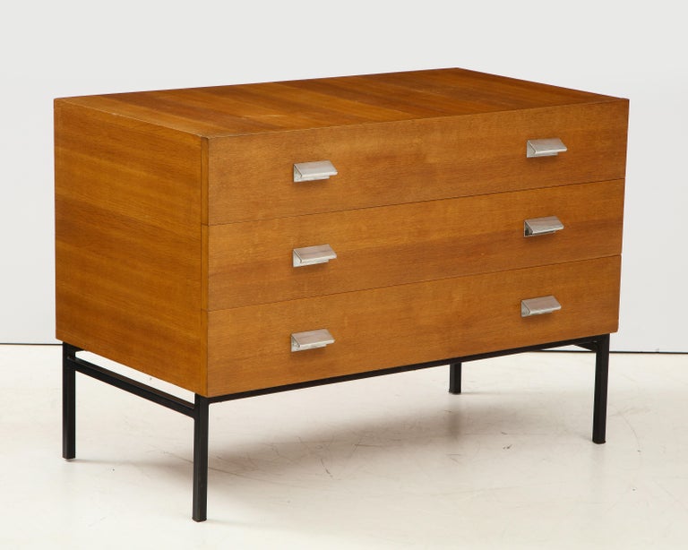 Mid-20th Century Rare Model 812 Chest of Drawers by Andre Monpoix, France, c. 1955 For Sale