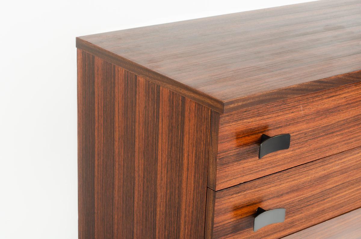 Chest of drawers by Antoine Philippon and Jacqueline Lecoq for Degorre 1960 For Sale 1