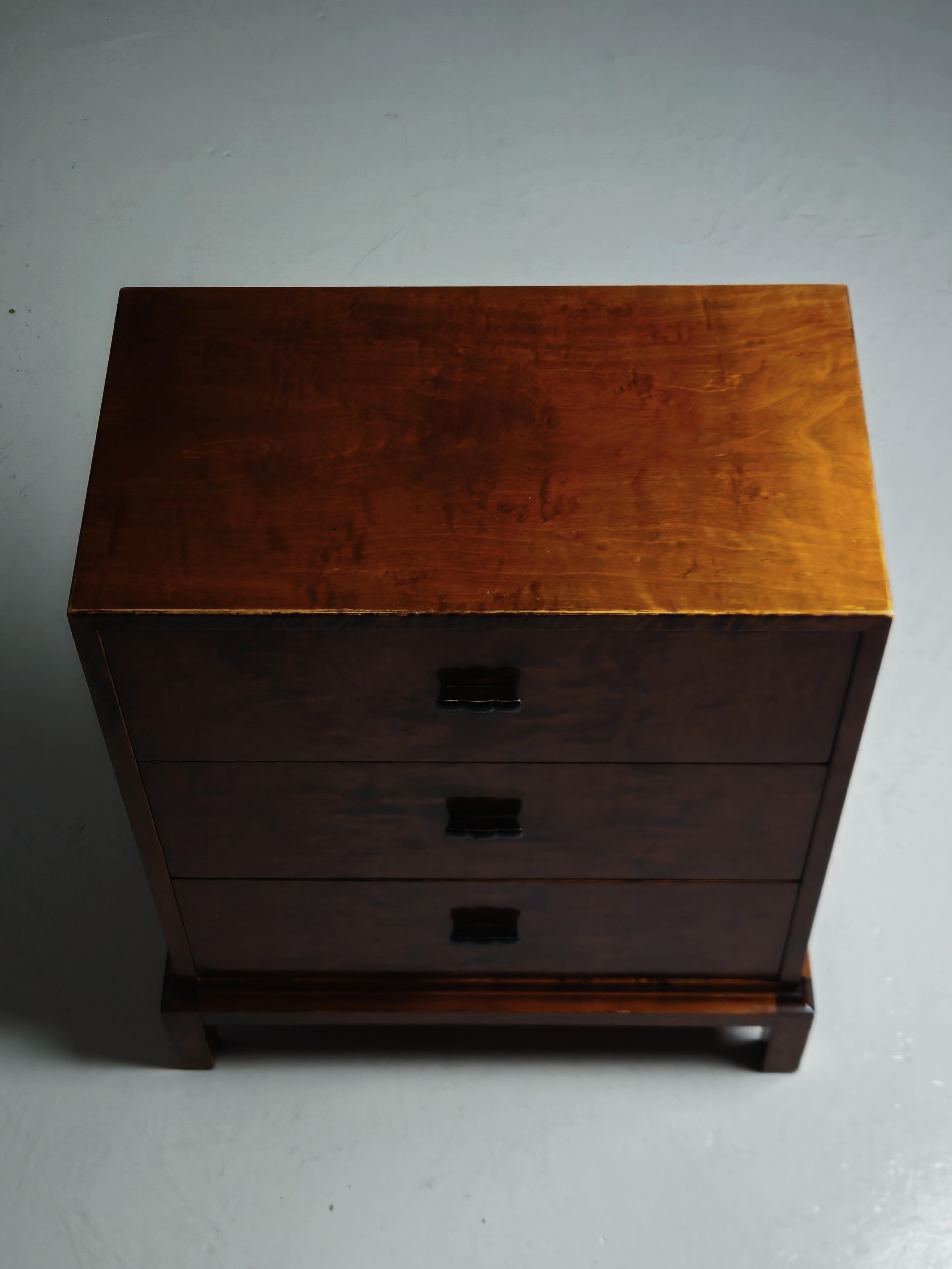 Swedish Chest of drawers by Axel Larsson for Bodafors, Sweden, 1930s