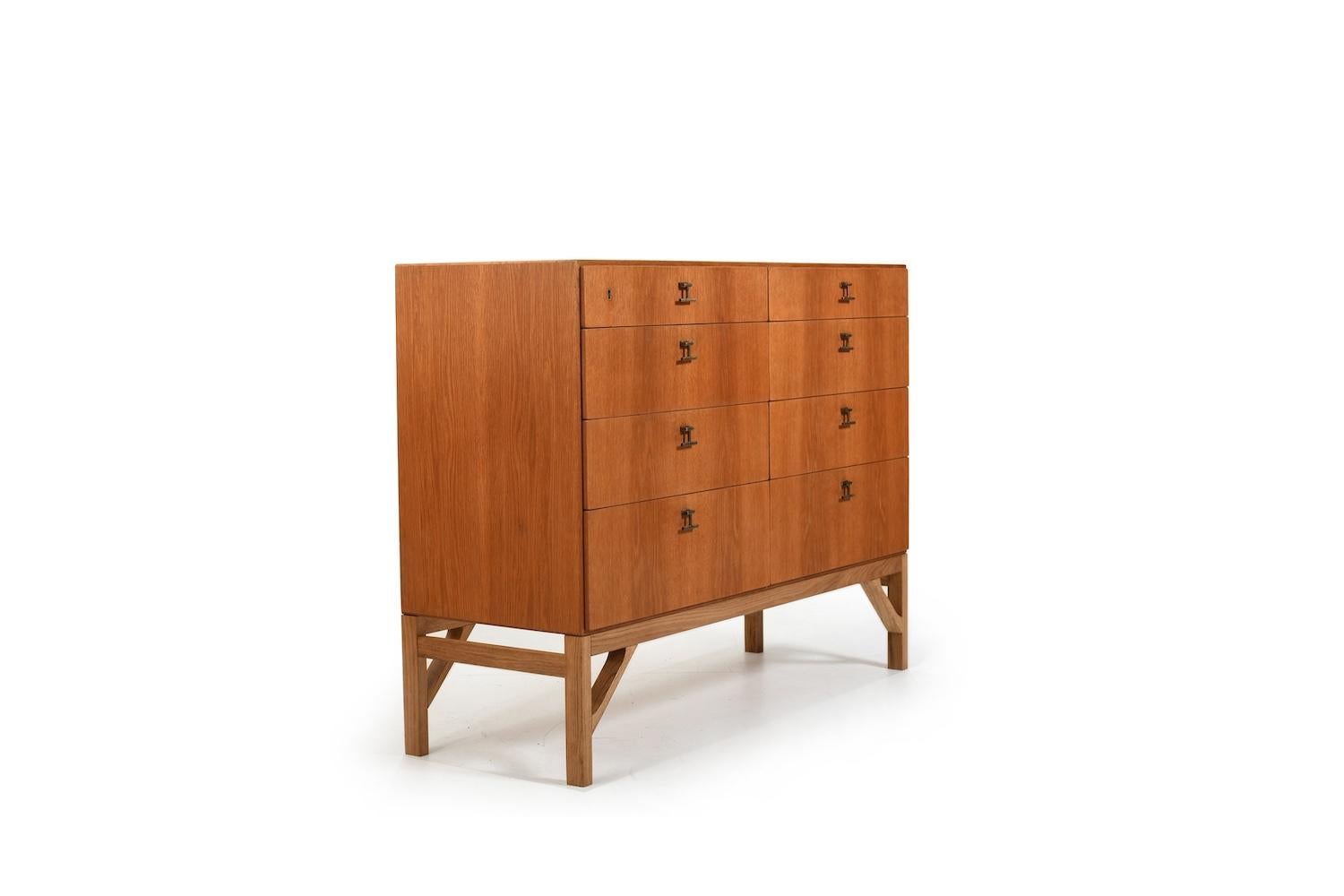 20th Century Chest of Drawers by Børge Mogensen for FDB Møbler 1960s For Sale