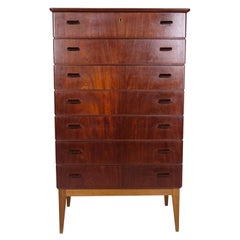 Chest of drawers by Børge Mogensen in Teak and Oak, 1960