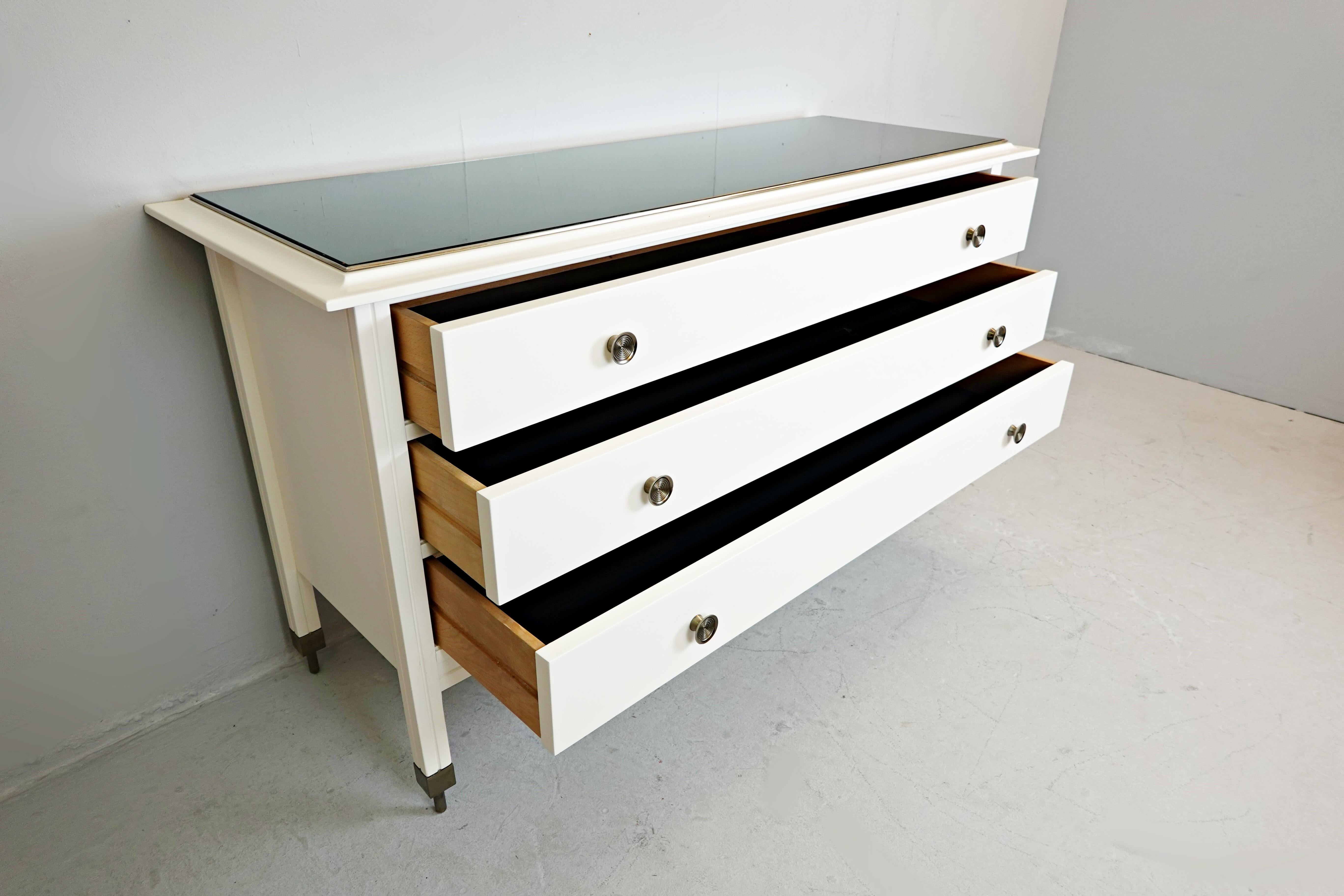 Mid- Century Modern Chest of Drawers by Carlo di Carli, 1960s In Good Condition In Brussels, BE