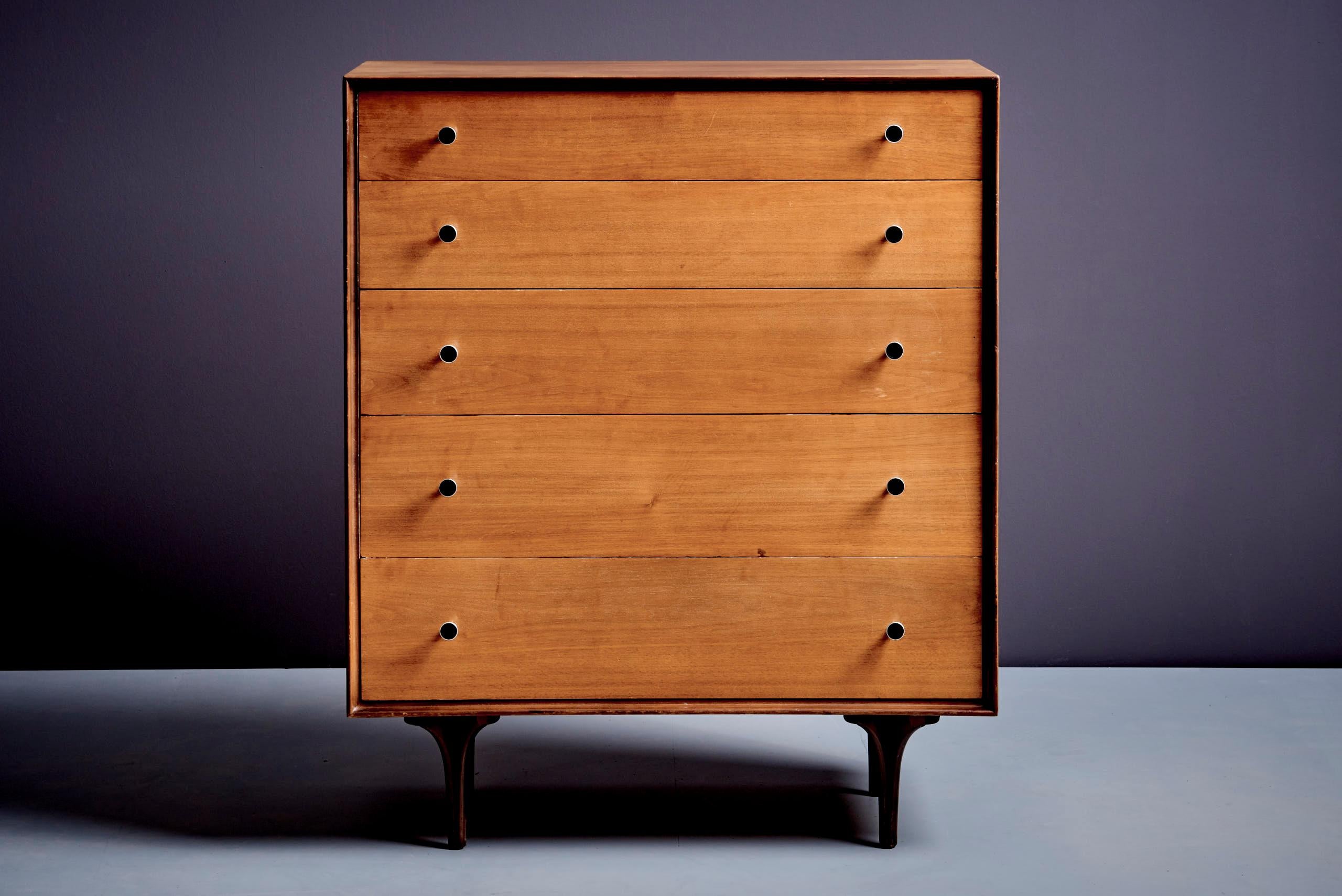 Chest of Drawers by Craig Nealy for Glenn of California, US, 1950s Bon état - En vente à Berlin, DE