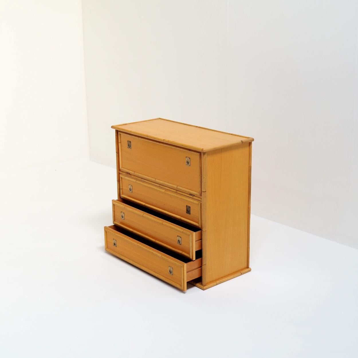 Chest of Drawers by Dal Vera for Roche Bobois, Signed, 1978 For Sale 4