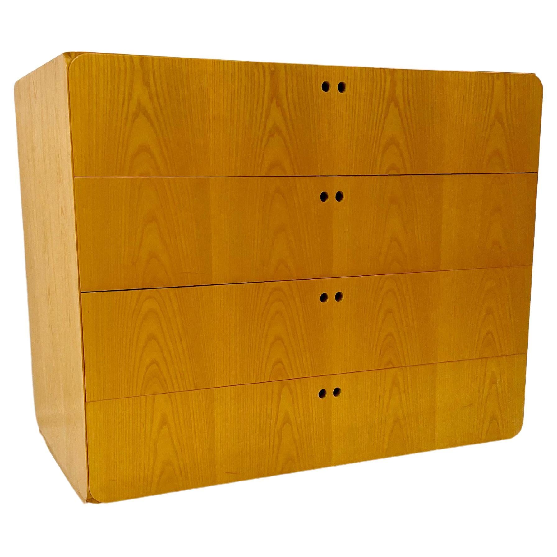Chest of Drawers by Derk Jan de Vries, Wood, 1980s For Sale