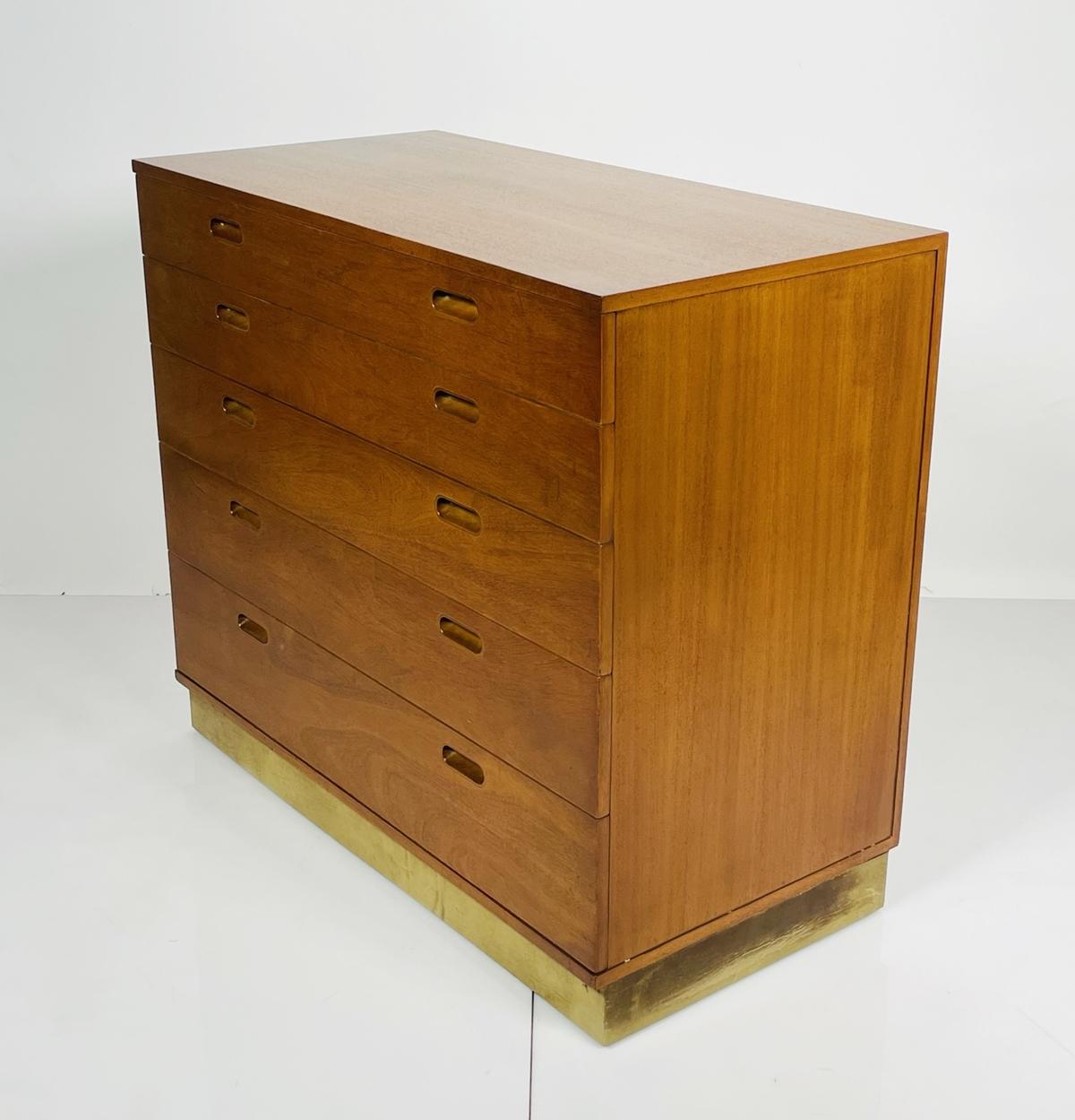 Mid-Century Modern Chest of Drawers by Edward Wormley for Dunbar For Sale