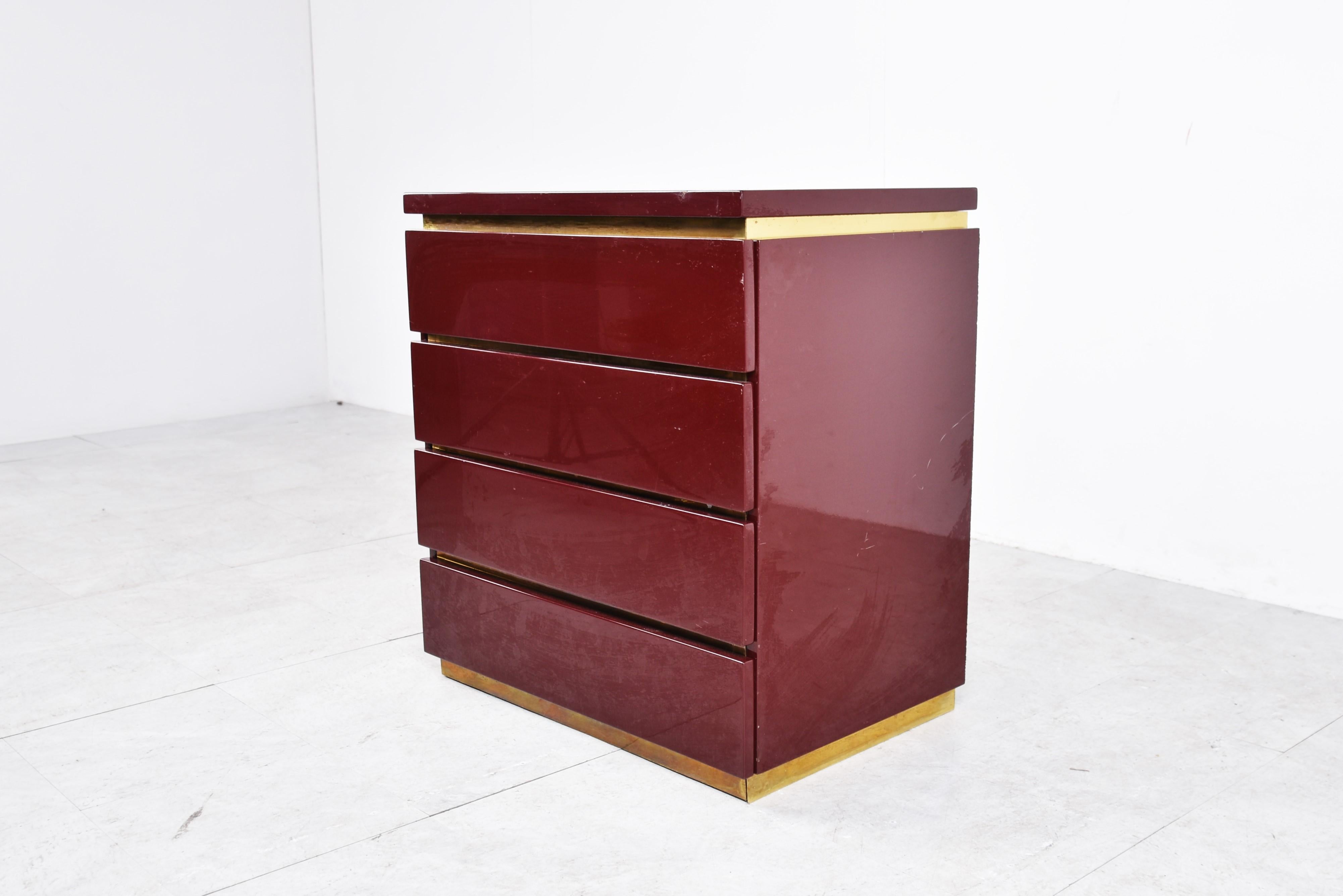 Late 20th Century Chest of drawers by Jean Claude Mahey, 1970s