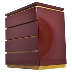 Chest of drawers by Jean Claude Mahey, 1970s