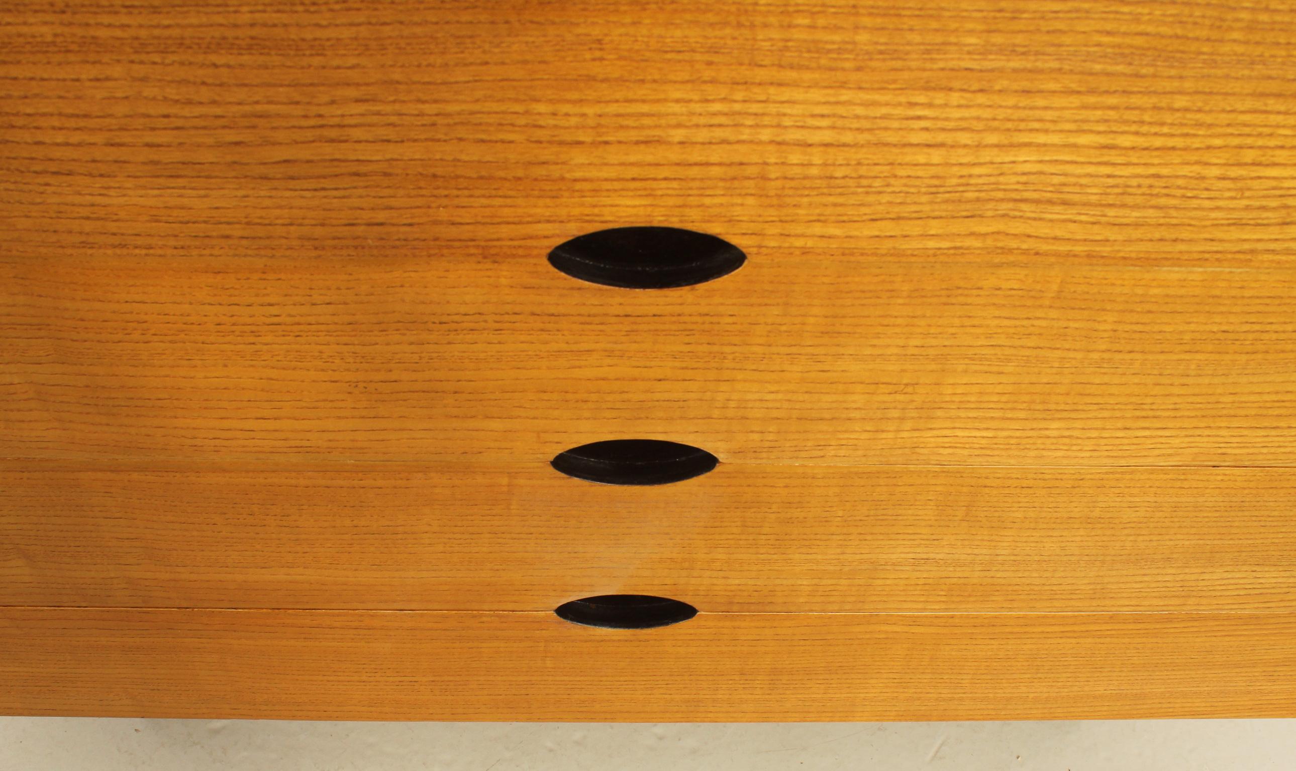 Chest of Drawers by Joseph-André Motte in Oak Wood, France, 1960's For Sale 3