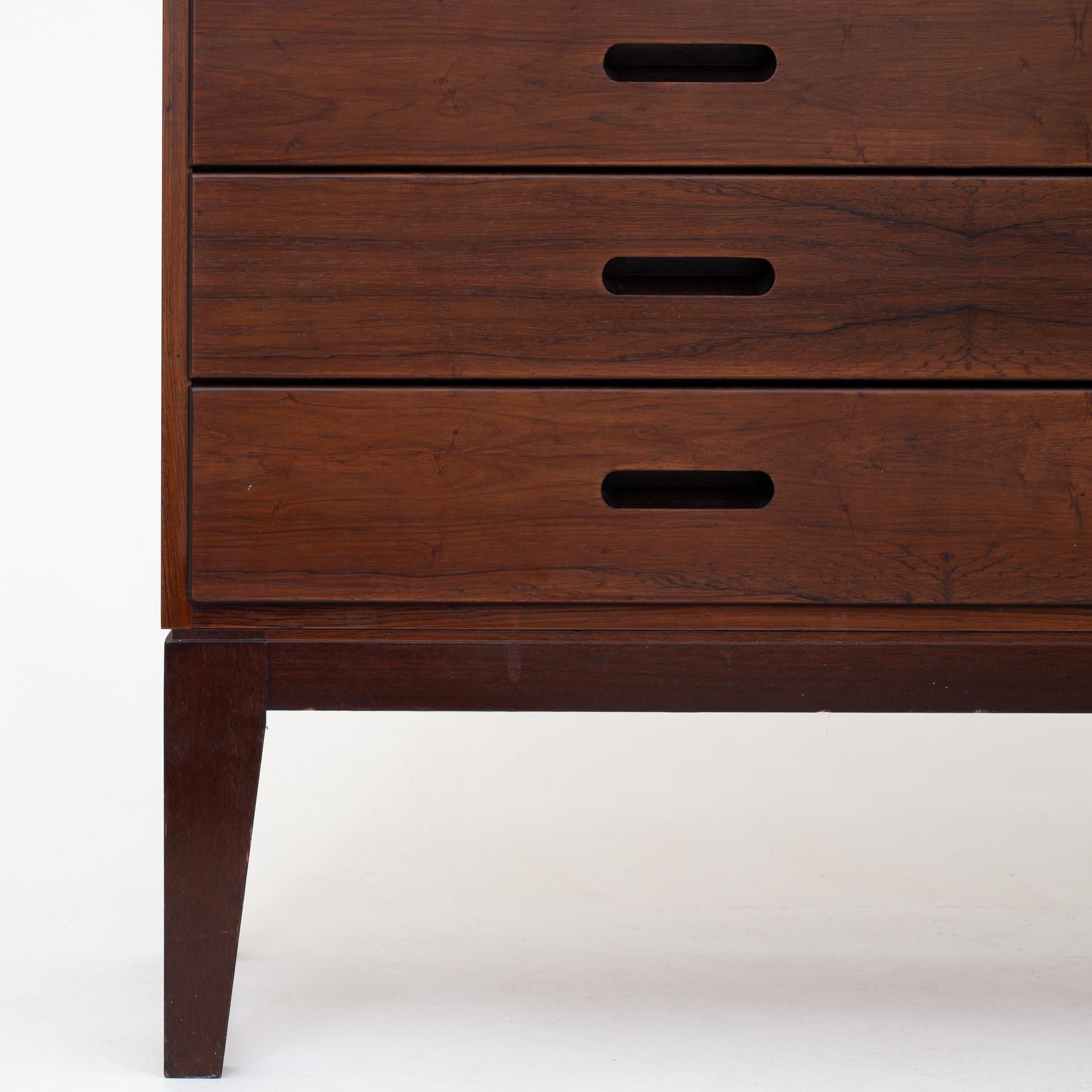 Patinated Chest of Drawers by Kai Winding