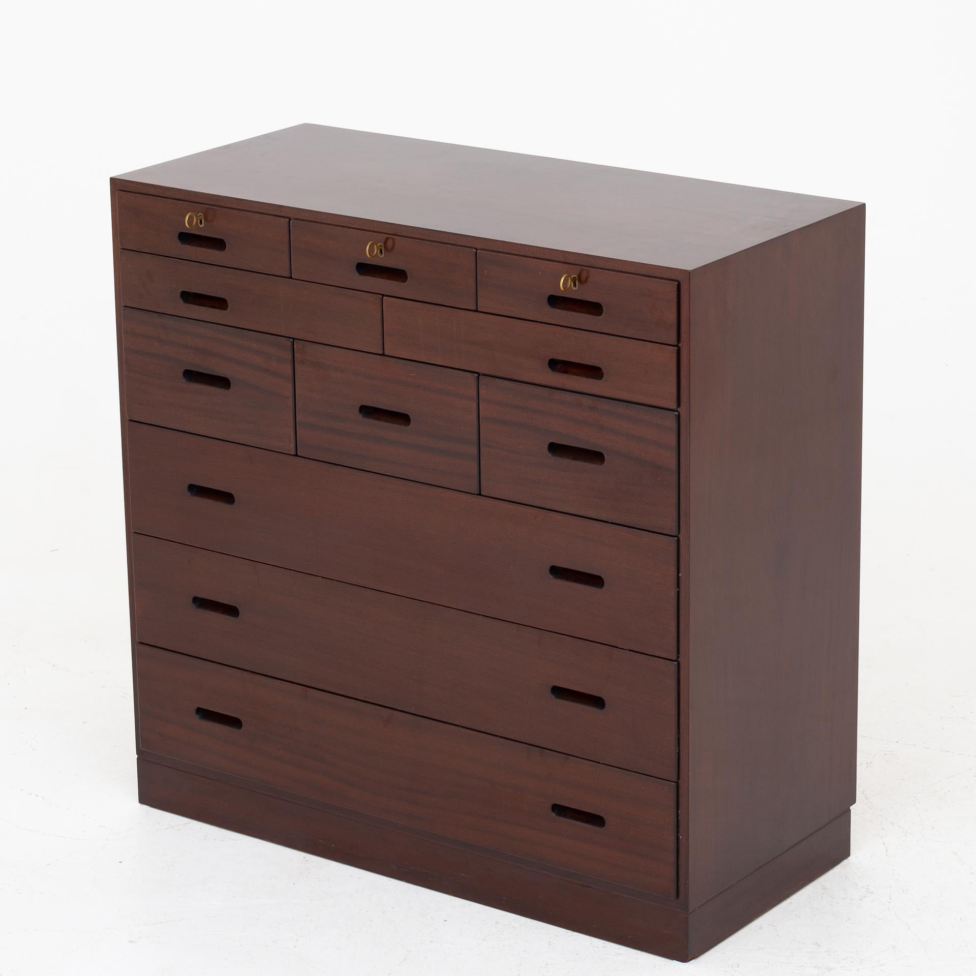 Chest of drawers by Kai Winding.  In Good Condition In Copenhagen, DK