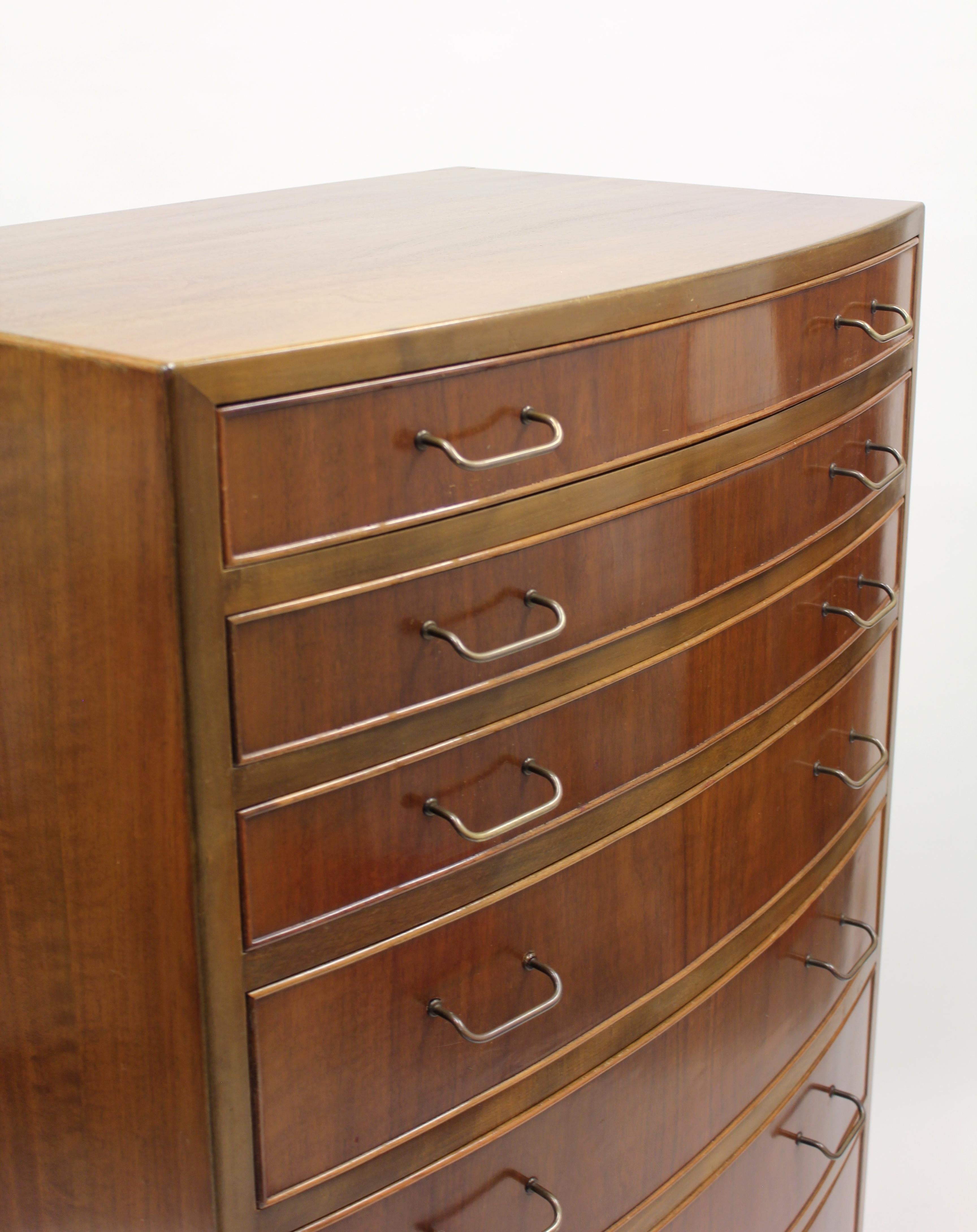 Chest of Drawers by Ole Wanscher for A.J. Iversen, 1940s For Sale 2