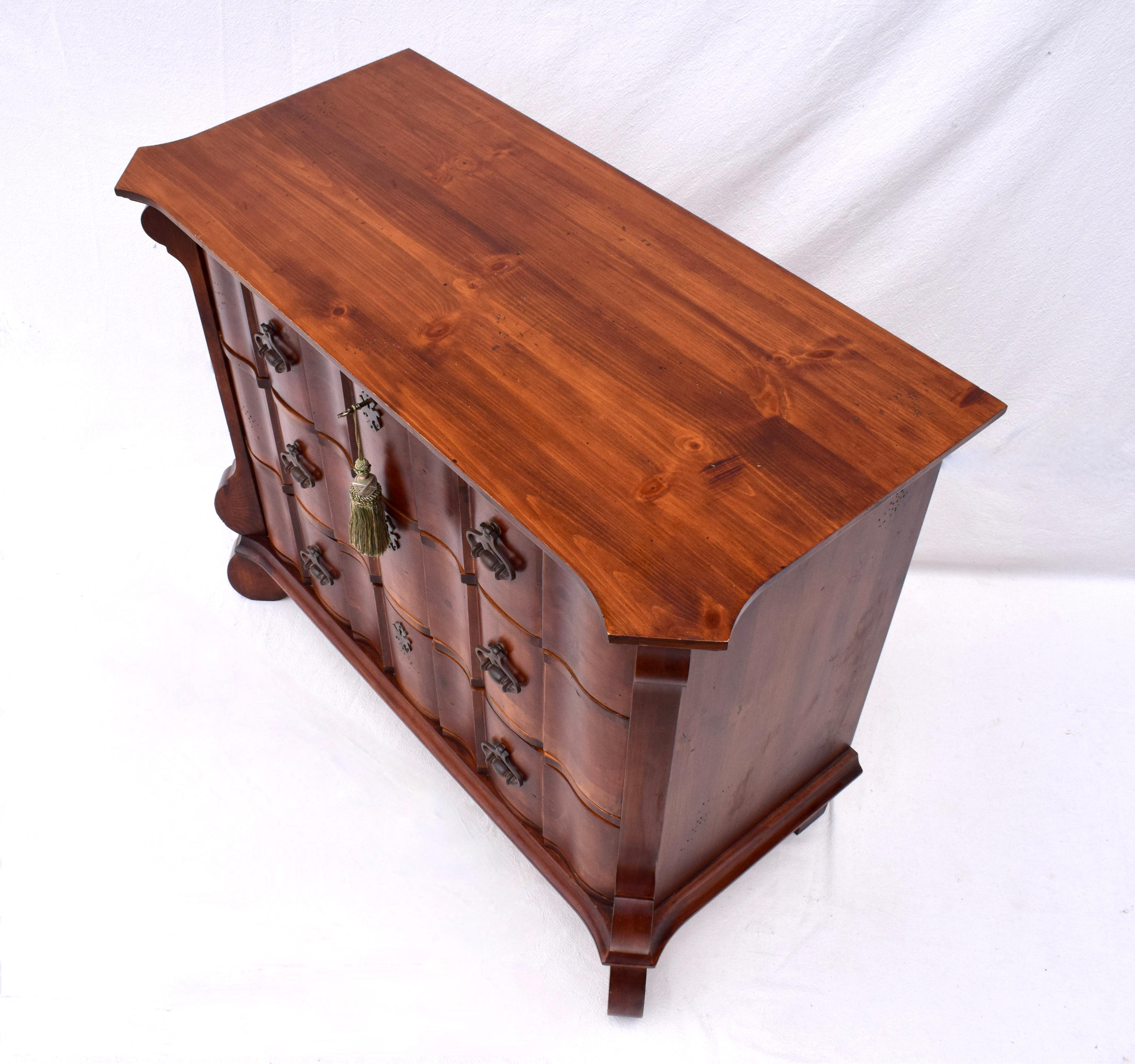 Romweber Spanish Baroque Pine Commodes Chest of Drawers 7
