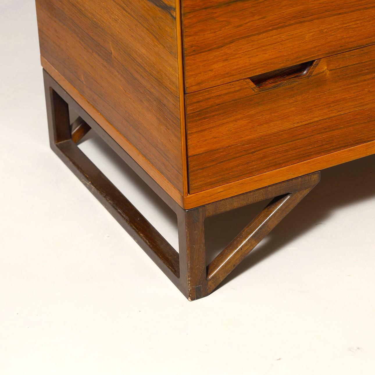 Danish Chest of Drawers by Svend Langkilde, design 1950's