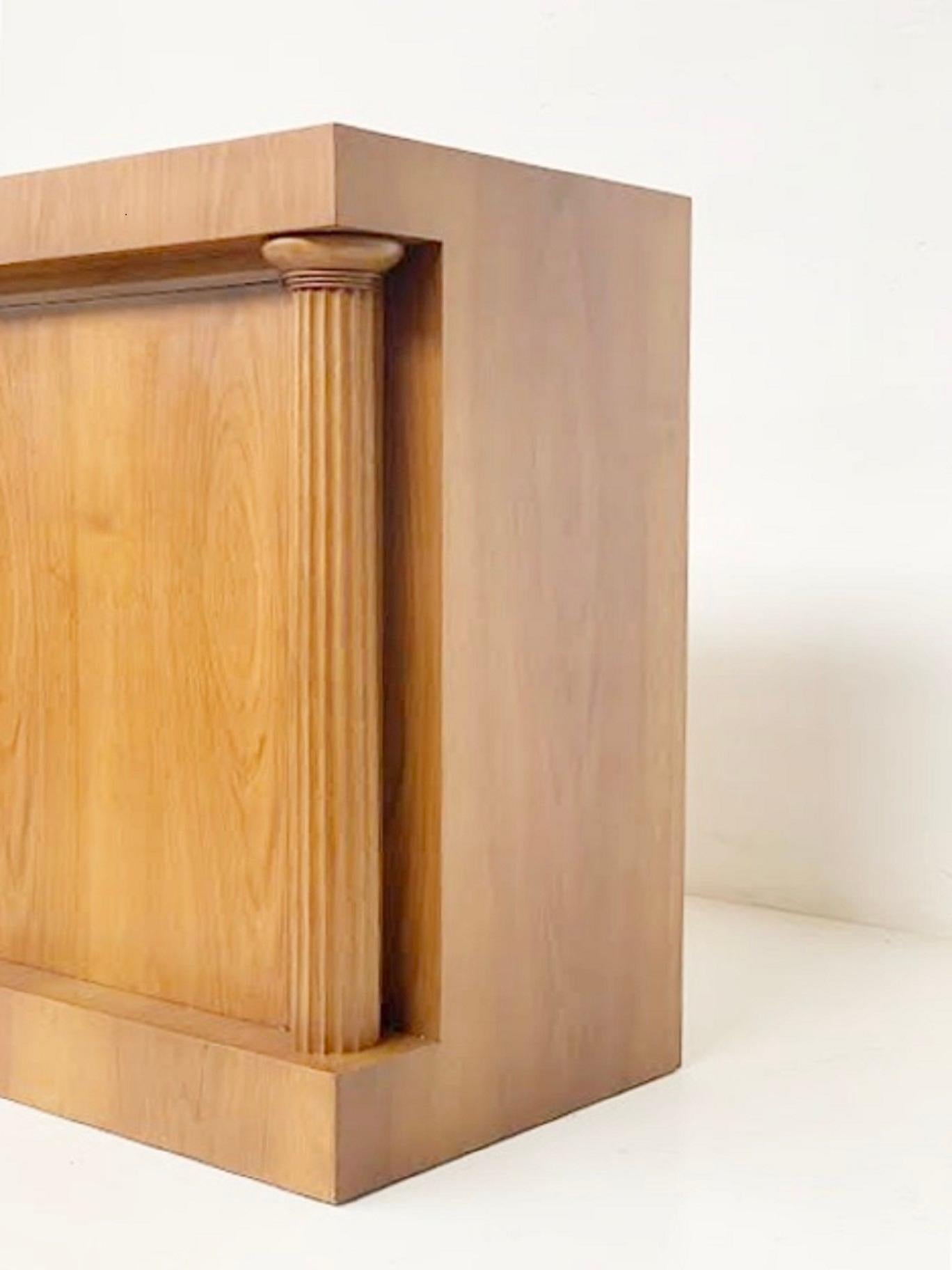 Chest of drawers by T.H. Robsjohn-Gibbings Klismos for Saridis, Greece, circa 1960.