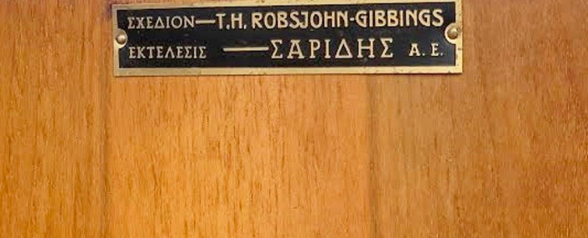 Mid-20th Century Chest of Drawers by T.H. Robsjohn-Gibbings Klismos for Saridis Greece circa 1960