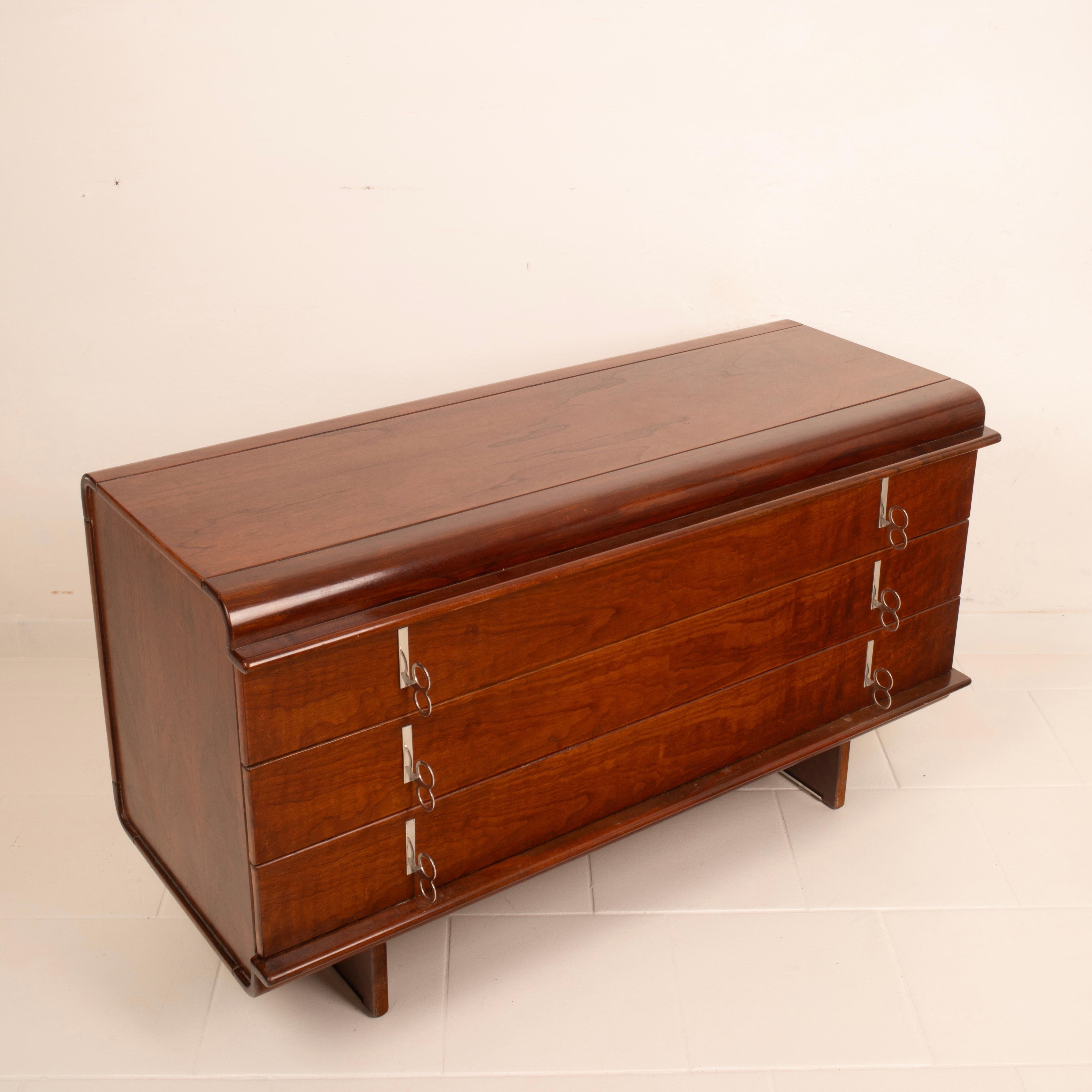 Mid-Century moderno Chest of Drawers by Vittorio Introini for Saporiti Italia, 1960 in vendita
