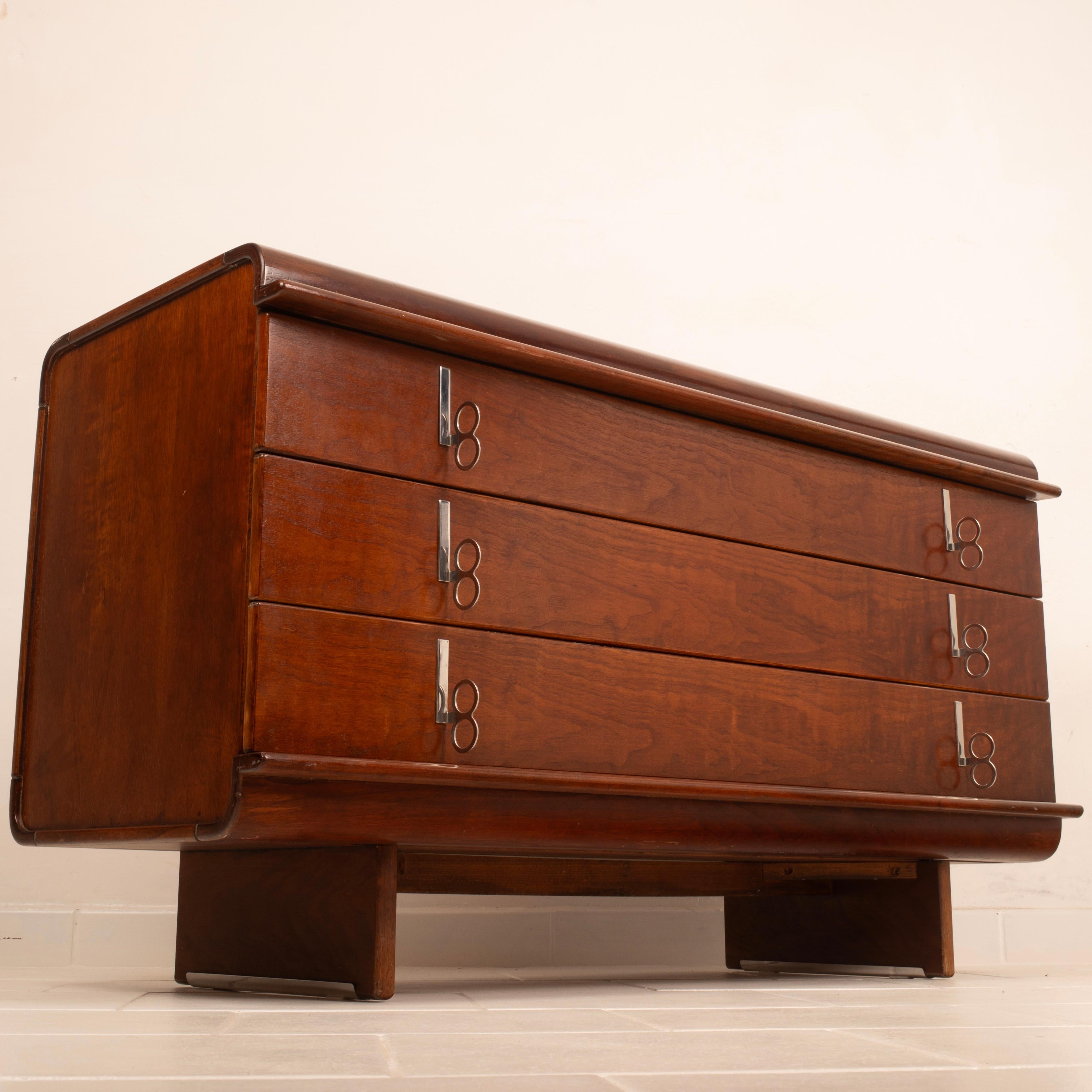Mid-20th Century Chest of Drawers by Vittorio Introini for Saporiti Italia, 1960 in vendita