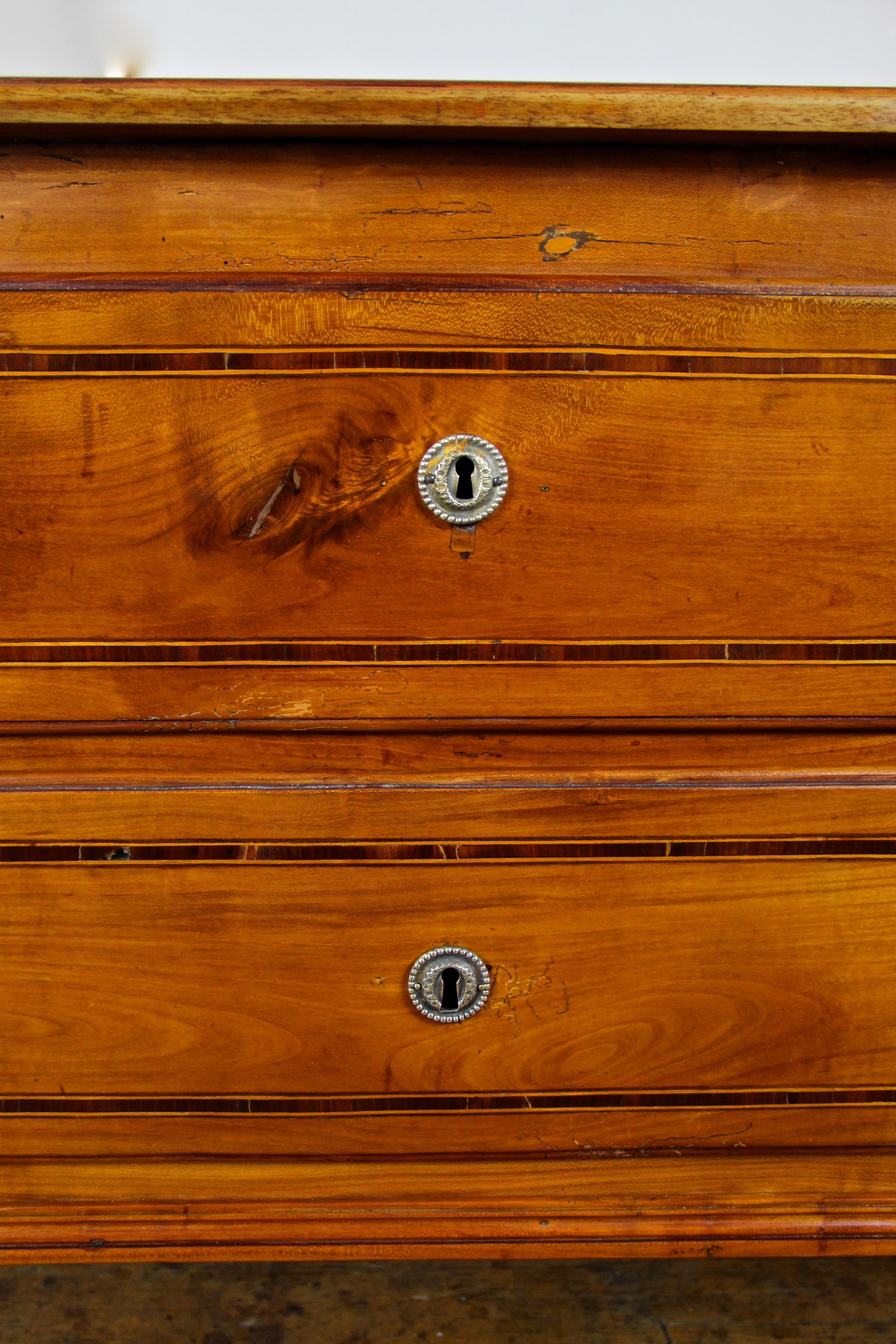 Chest of Drawers Cherrywood 18th Century Josephinism Period, Austria, circa 1790 1