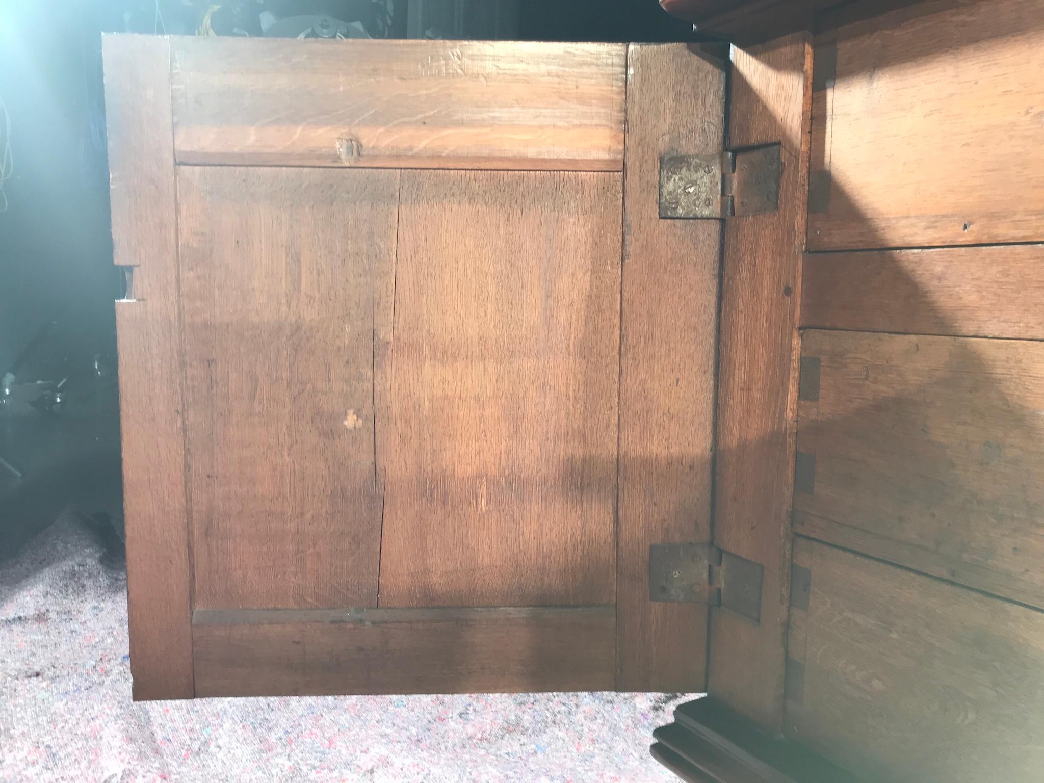 Chest of Drawers Chest Commode Architectural Facade Enclosed Renaissance Cedar For Sale 3