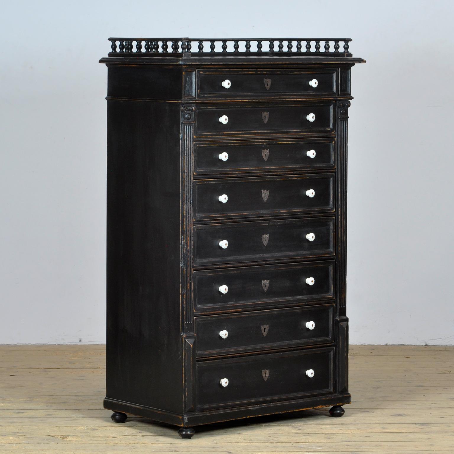 Rustic Chest Of Drawers, Circa 1910 For Sale