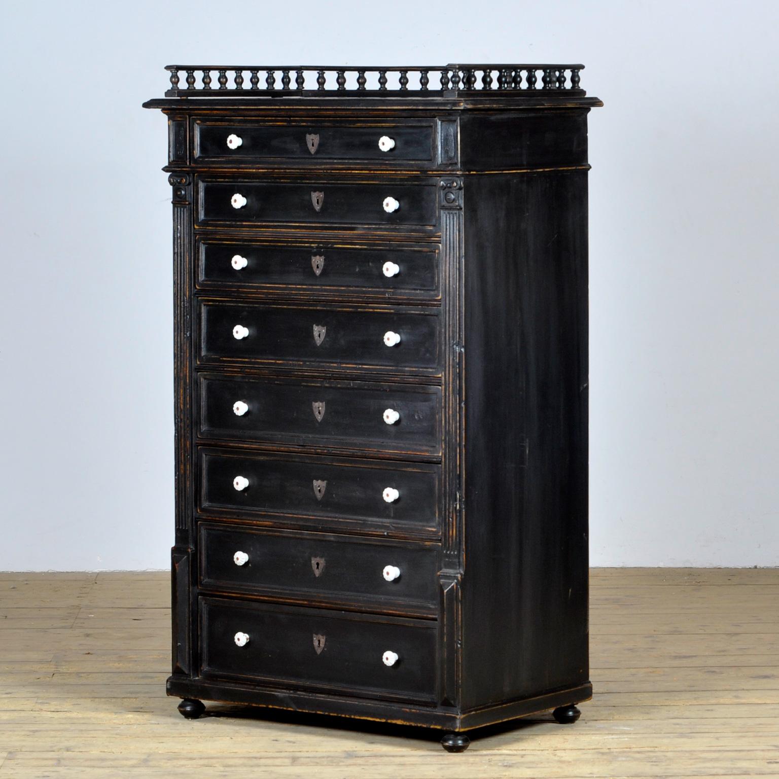 Hungarian Chest Of Drawers, Circa 1910 For Sale