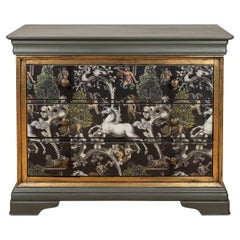 Chest Of Drawers Decorated With 'Mind The Gap' Mythical Beasts Decoupage