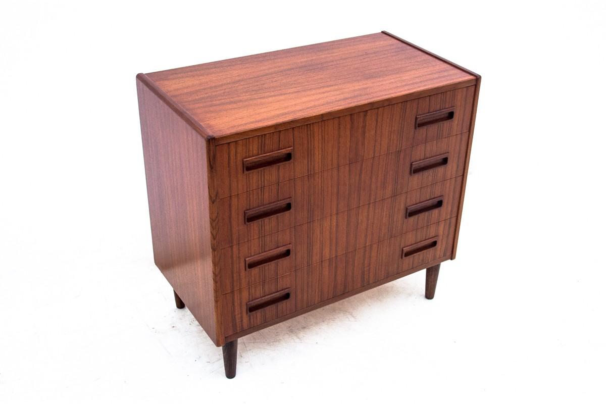 Teak Cassettiera, Danimarca, anni '60 in vendita