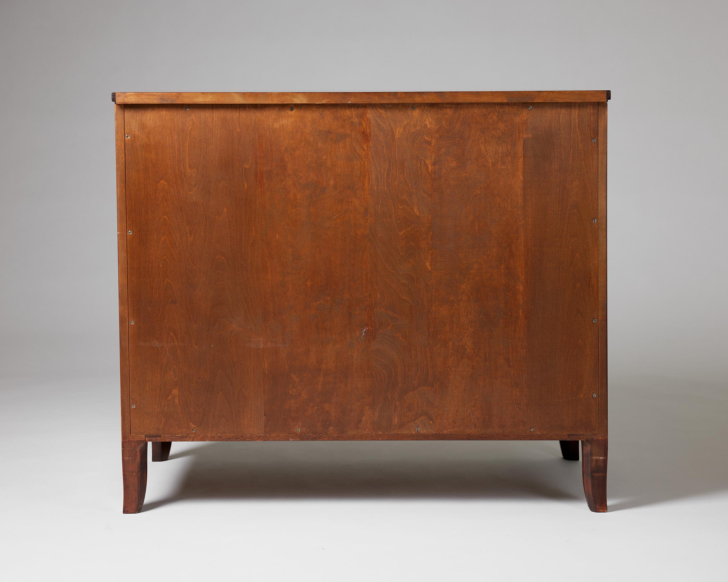 Chest of Drawers Designed by Carl Malmsten, Sweden, 1930s In Good Condition In Stockholm, SE