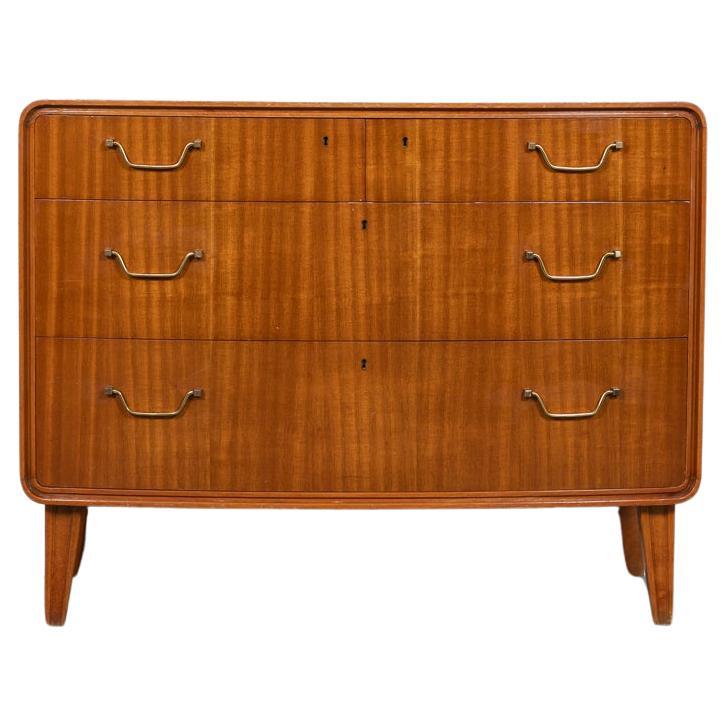 Chest of drawers/dressing table by Axel Larsson for Bodafors, 1960’s Sweden For Sale