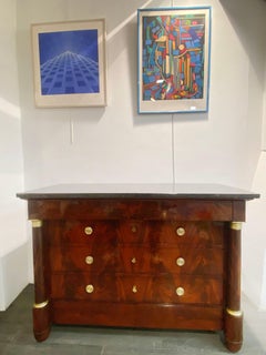 Chest of drawers - Empire period - Mahogany