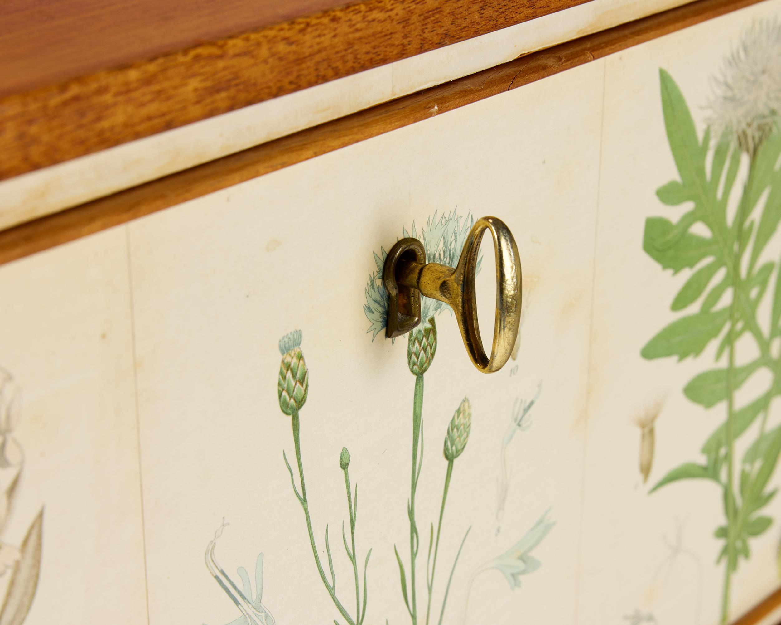 Chest of drawers 'Flora' model 1050 designed by Josef Frank for Svenskt Tenn For Sale 6