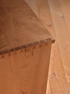 Handcrafted Black Cherry Chest of Drawers with Joinery by Frank Buschmann