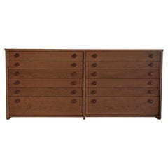 Handcrafted Black Cherry Chest of Drawers with Joinery by Frank Buschmann