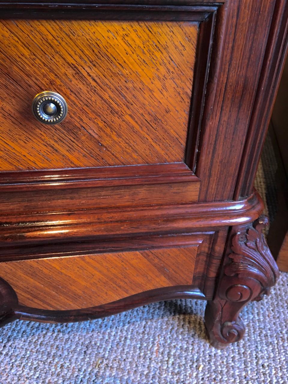 Rosewood Chest of Drawers, French, circa 1880