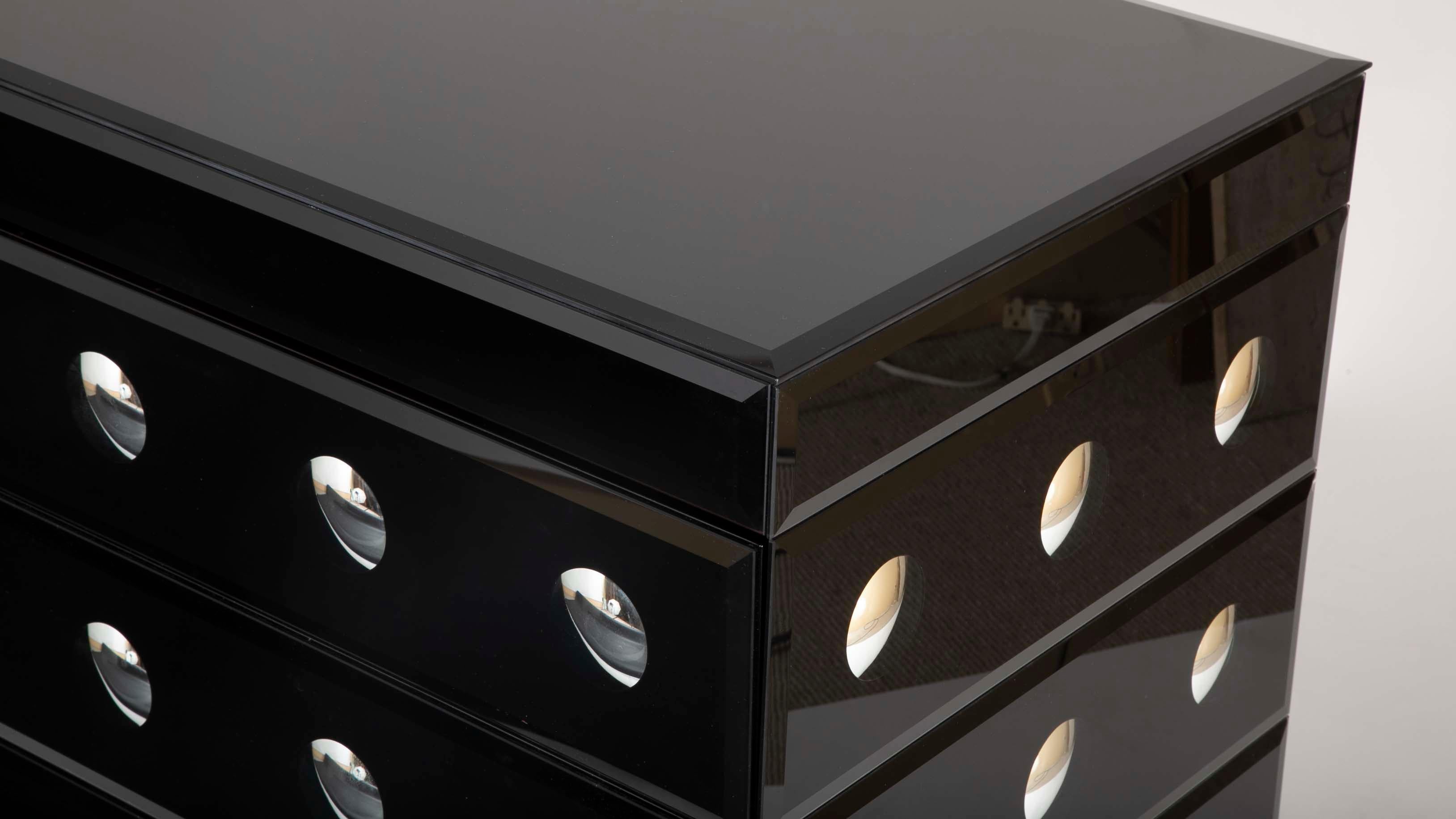 Mirror Chest of Drawers from the Firm of Alberto Pinto
